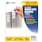 C-Line Products 1" x 2-13/16" Self-Adhesive Binder Label Holders, 12/PK, PK/BX, 10BX/CT 70013-BX - alternate 2
